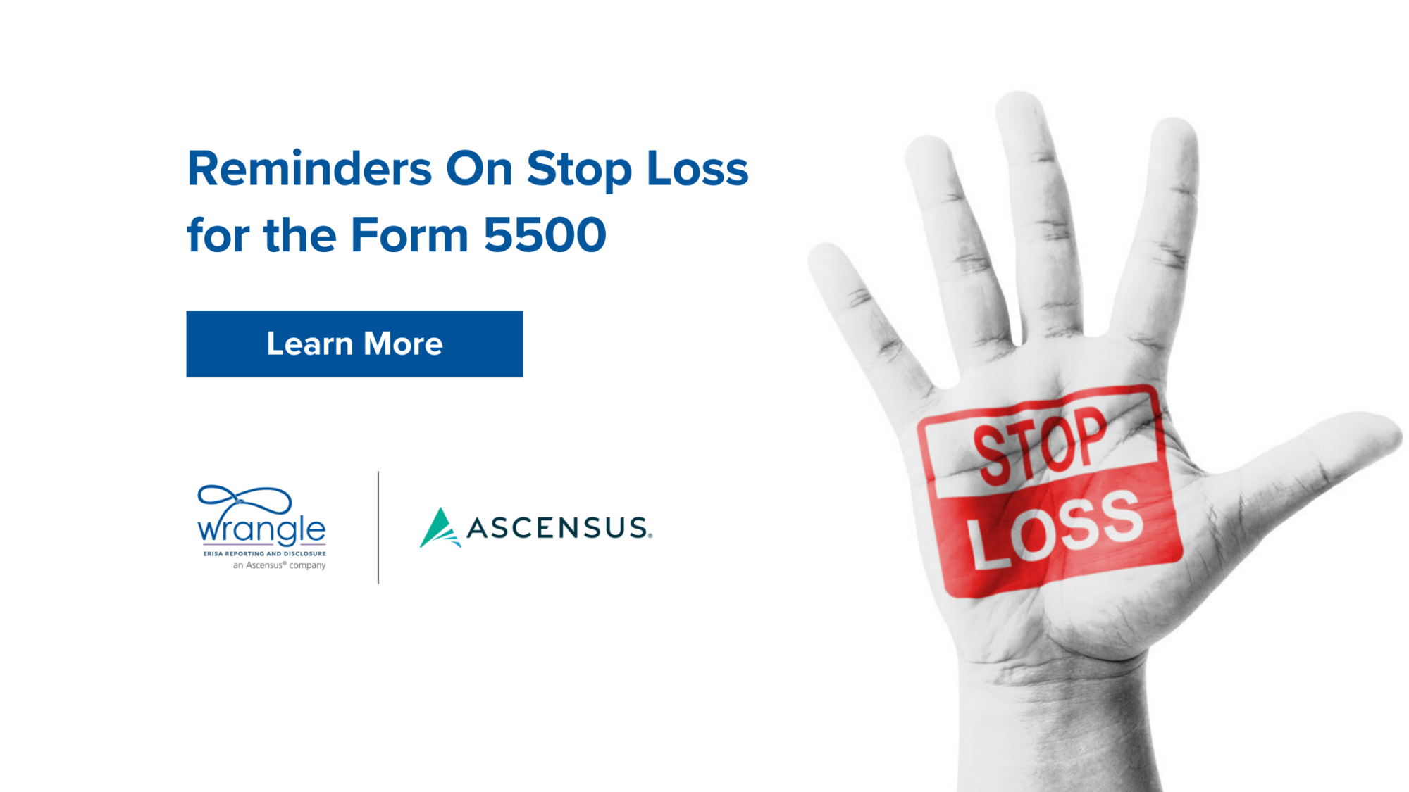 Reminders On Stop Loss for the Form 5500